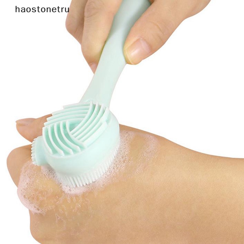1 Bàn Chải Silicone Rửa Mặt Tẩy Tế Bào Chết Mát Xa Chăm Sóc Da