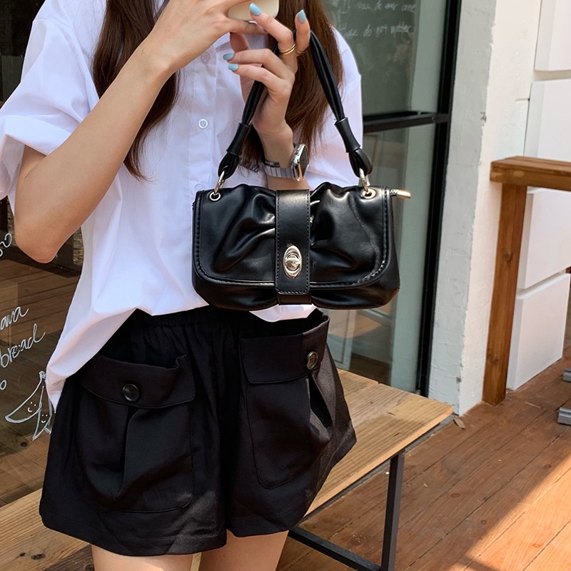 Túi đeo dưới cánh tay Mềm Mại Phong Cách retro Dễ Phối Đồ Cho Nữ