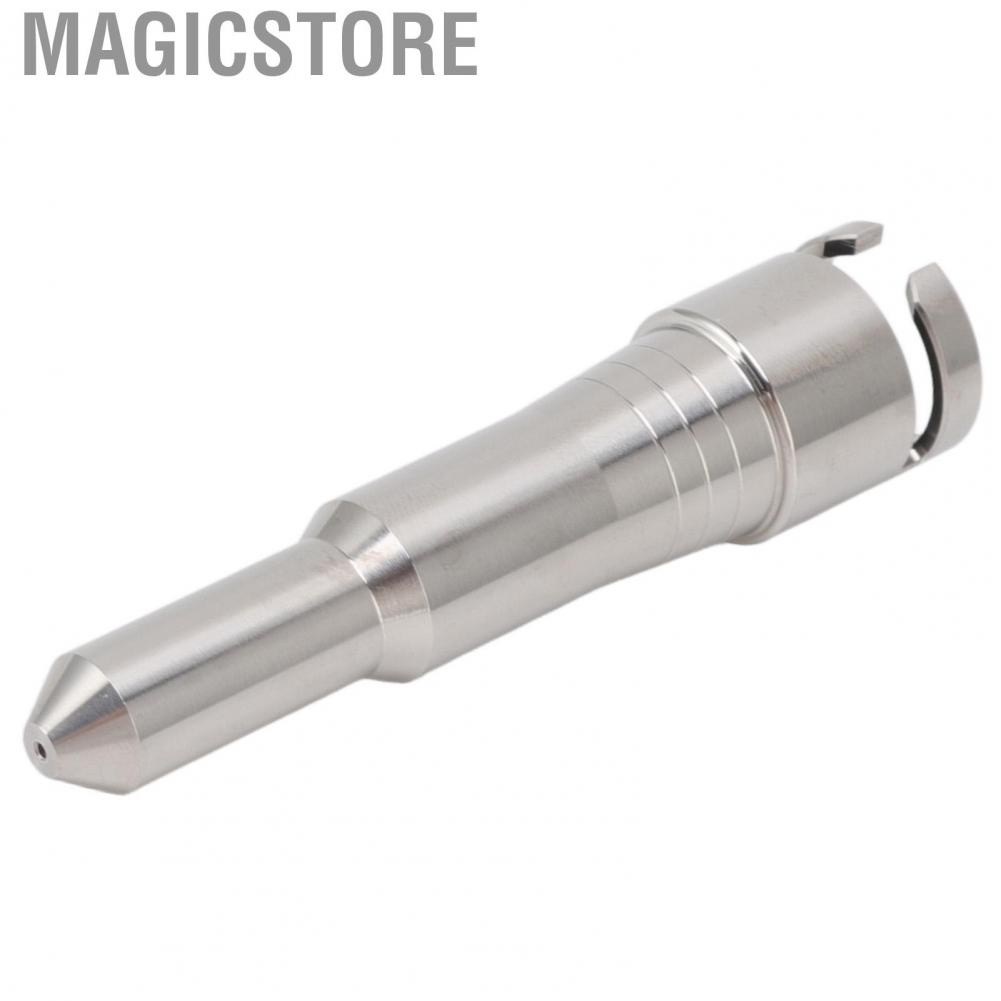 Magicstore Coffee Steam Spout Nozzle  Stainless Steel Coffee Machine Steam Nozzle Pressure Resistant Easy Cleaning Silicone Rings  for Cafe
