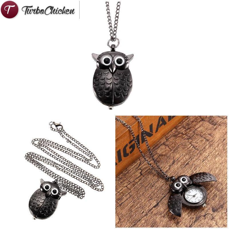 Đồng Hồ Quả Quýt Hình Con Cú Dễ Thương Phong Cách Vintage
