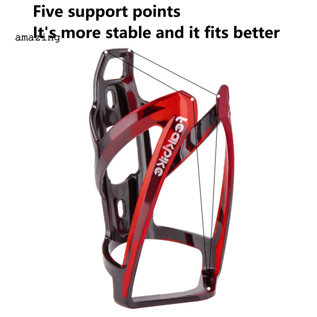 Giá Đỡ Bình Nước Bằng Nhựa Màu Sắc Gradient Dành Cho Xe Đạp