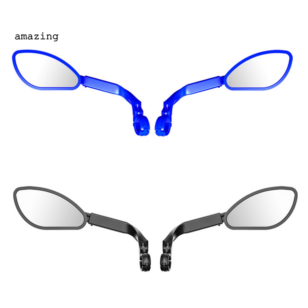 Gương Chiếu Hậu Mặt Phẳng Bằng Thép Không Gỉ Điều Chỉnh Góc Độ Cho Xe Đạp