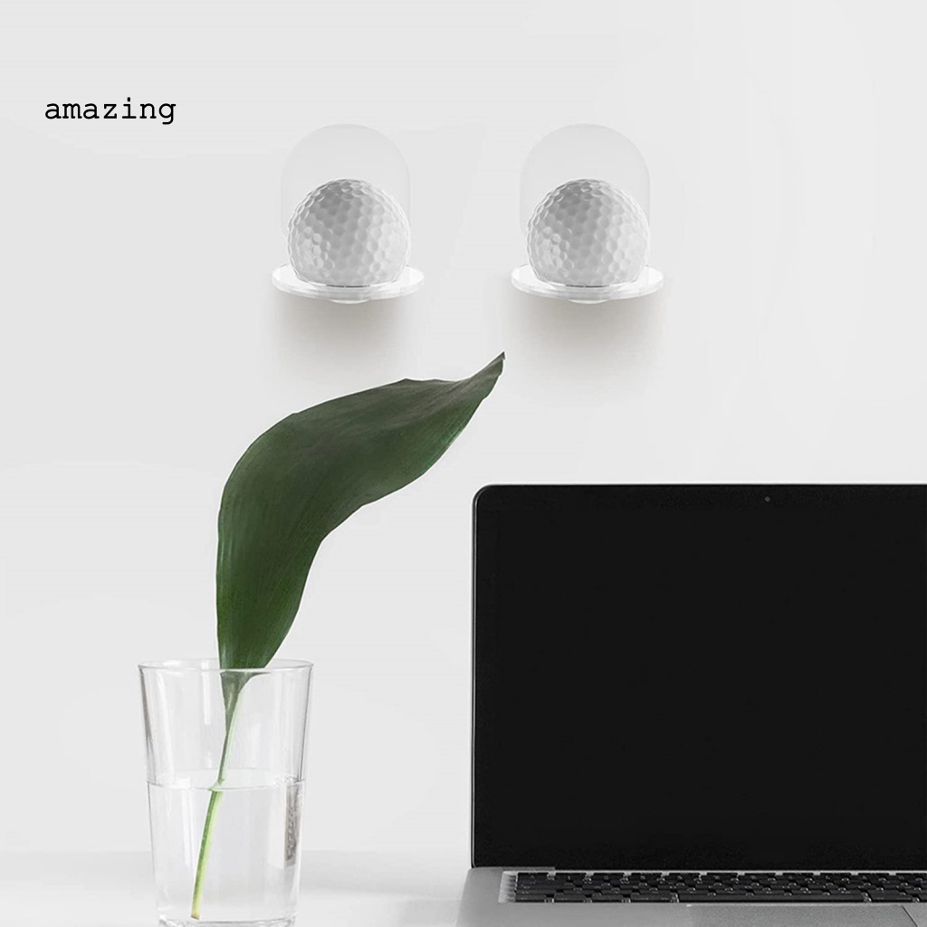 1 Bộ Giá Đỡ Quả Bóng Golf Gắn Tường Bằng Acrylic Chống Thấm Nước