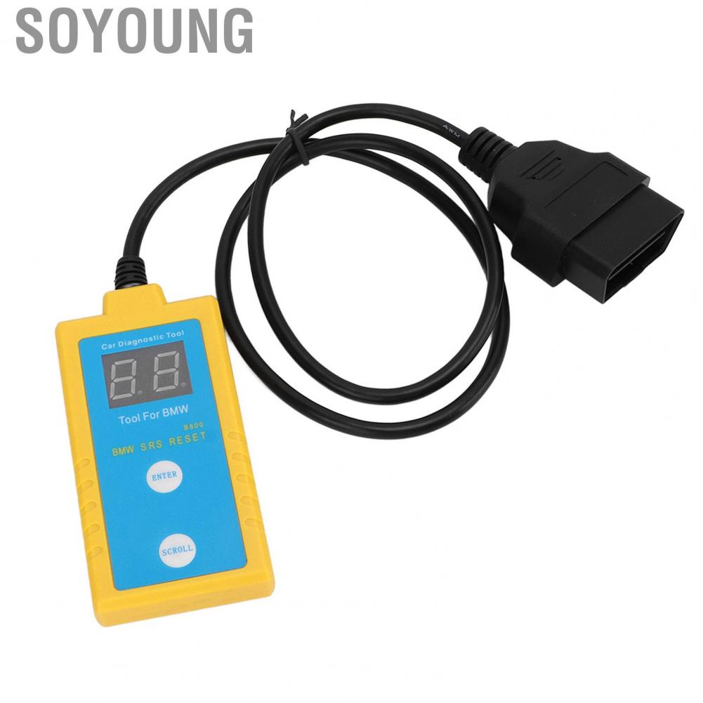 Soyoung SRS Scan Reset Tool  SRS Diagnostic Tool ABS Plastic Fault Detecting   for Automobile