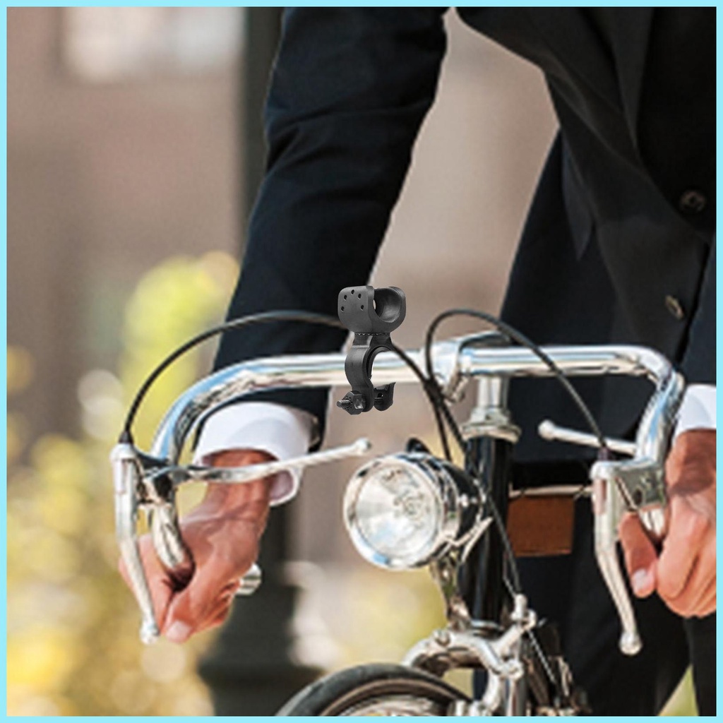 Giá Đỡ Đèn Pin LED Gắn Phía Trước Xe Đạp Tiện Dụng