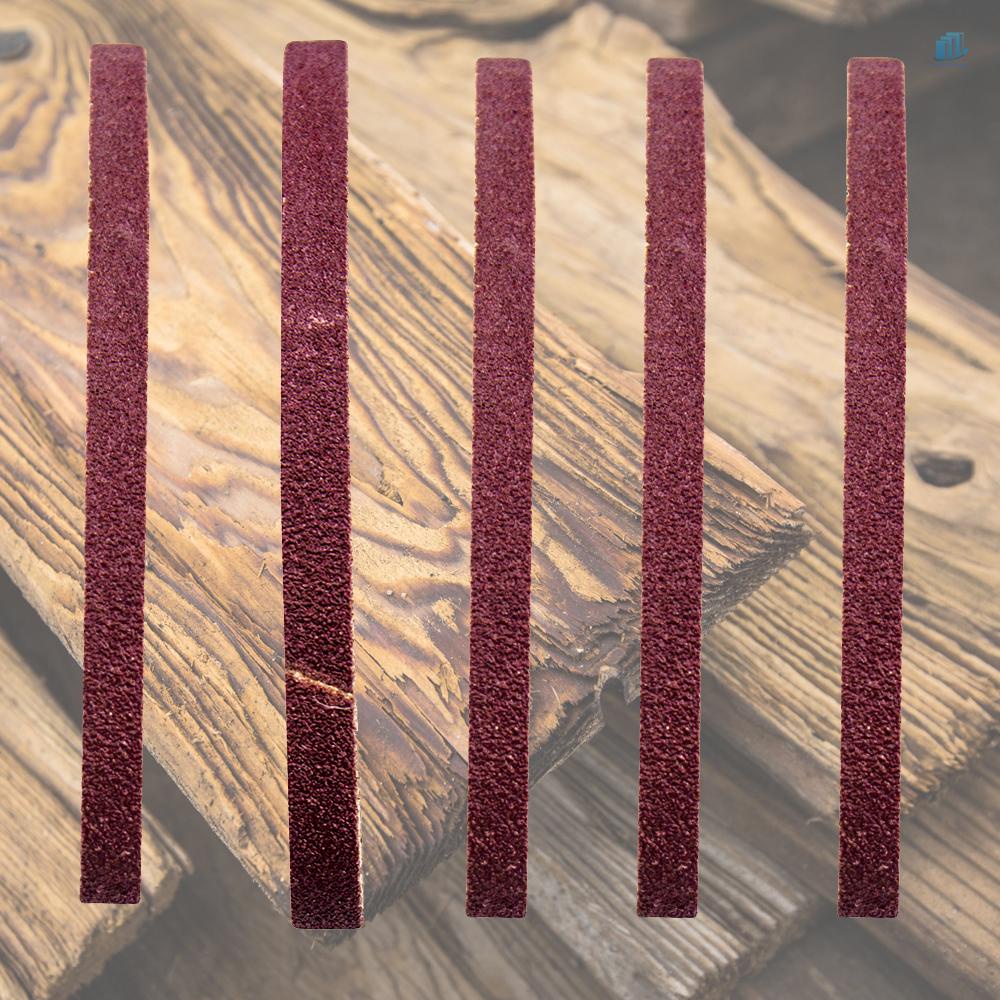 Set 10 Dây Đai Chà Nhám 60-1000 Grit Thay Thế Cho Máy Mài Góc