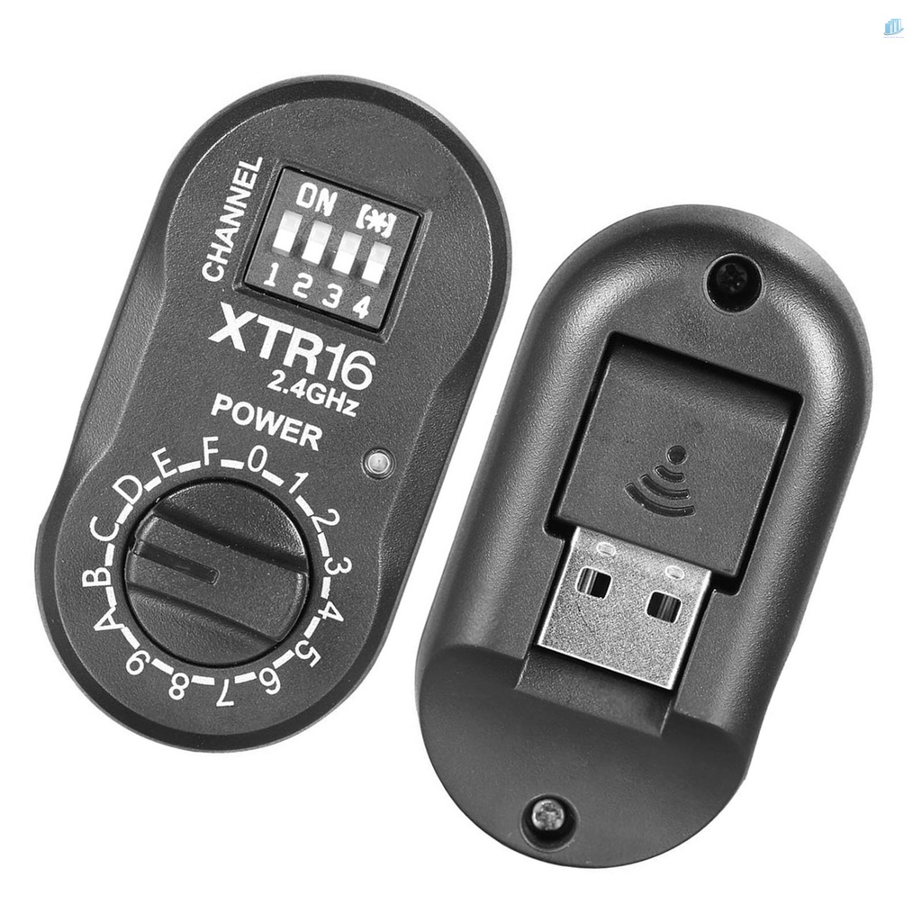 Bộ Điều Khiển Đèn Flash Từ Xa Không Dây XTR-16 2.4G Cho X1C X1N XT-16 / Wistro AD360 / DE / QT / DP / QS / GS / GT