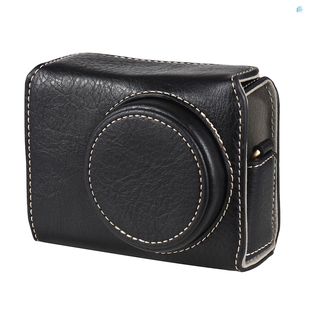 Túi Da Tổng Hợp Đựng Máy Ảnh Ricoh GR3 GR III / GR3X Kèm Dây Đeo Vai Tiện Dụng