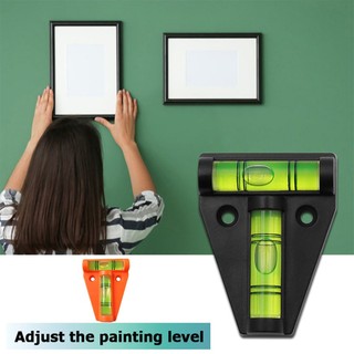 Triangle Level Portable T Shaped Spirit Level Bubble Working Fixing Level