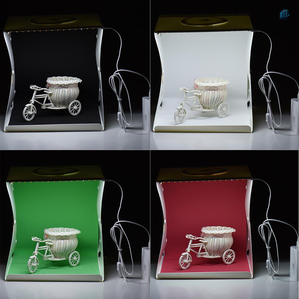 Hộp Đèn Chụp Ảnh Thông Minh 13 * 12.2 * 11.8 Có Thể Gập Lại Tiện Dụng