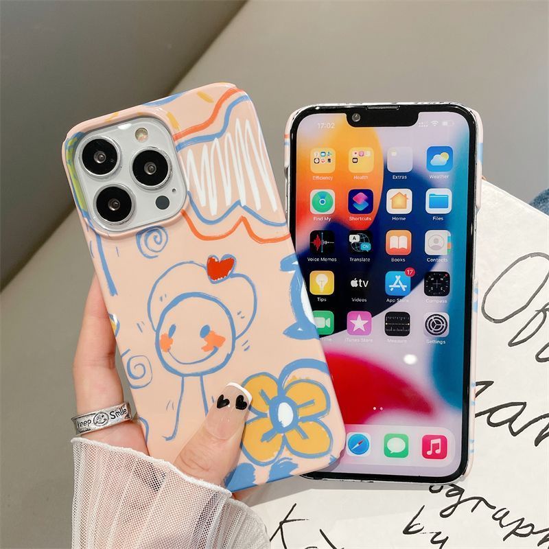Ốp Điện Thoại Cứng Họa Tiết Graffiti Bảo Vệ Toàn Diện Cho Apple Iphone Xr / iPhone11 Pro Max 14 Pro 71312