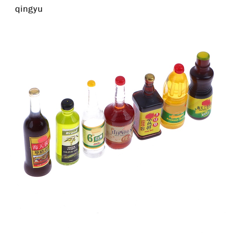 Bộ 7 Hũ Đựng Gia Vị 1: 12 Trang Trí Nhà Búp Bê