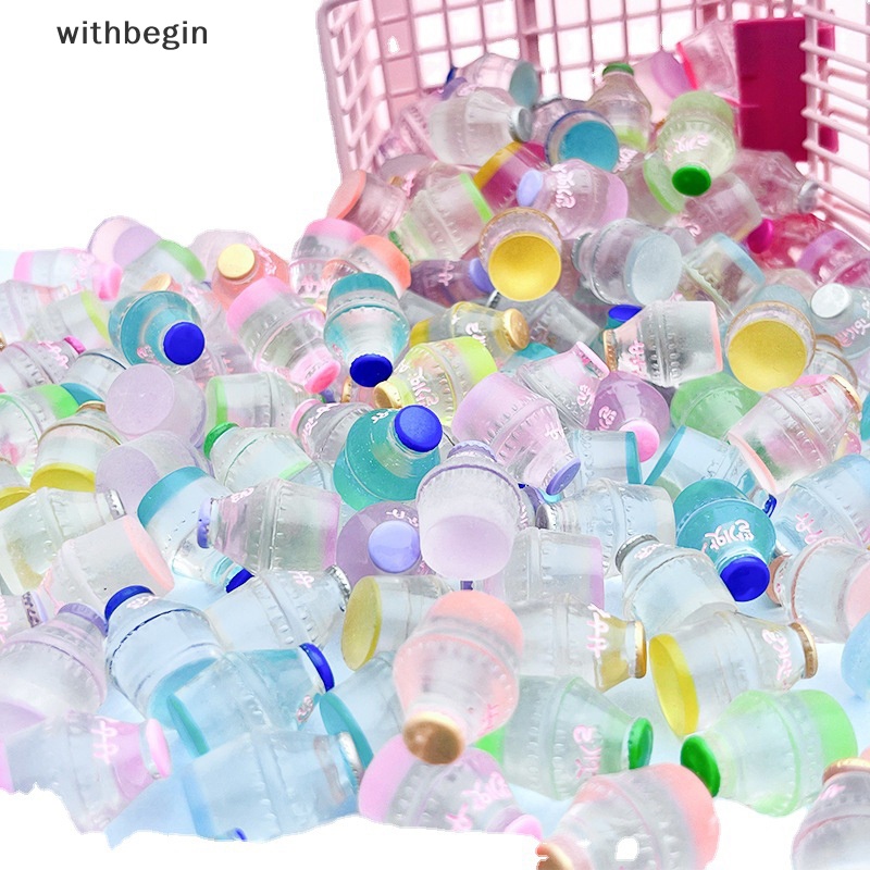 Bộ 10 Lọ Thủy Tinh Mini Dạ Quang Dùng Làm Trang Sức DIY