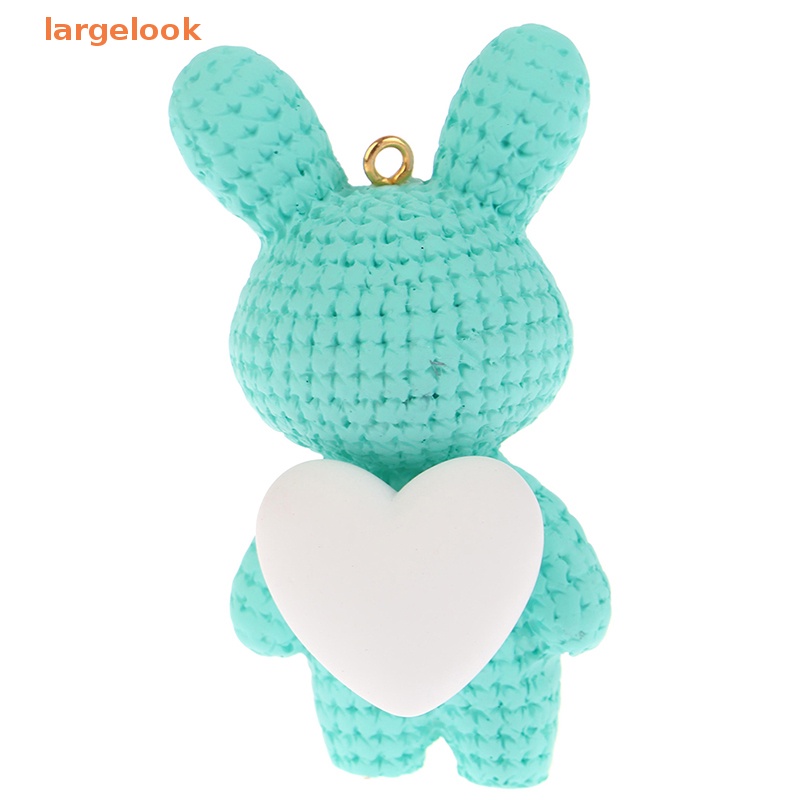 1 Móc Khóa Hình Thỏ Hoạt Hình DIY Xinh Xắn