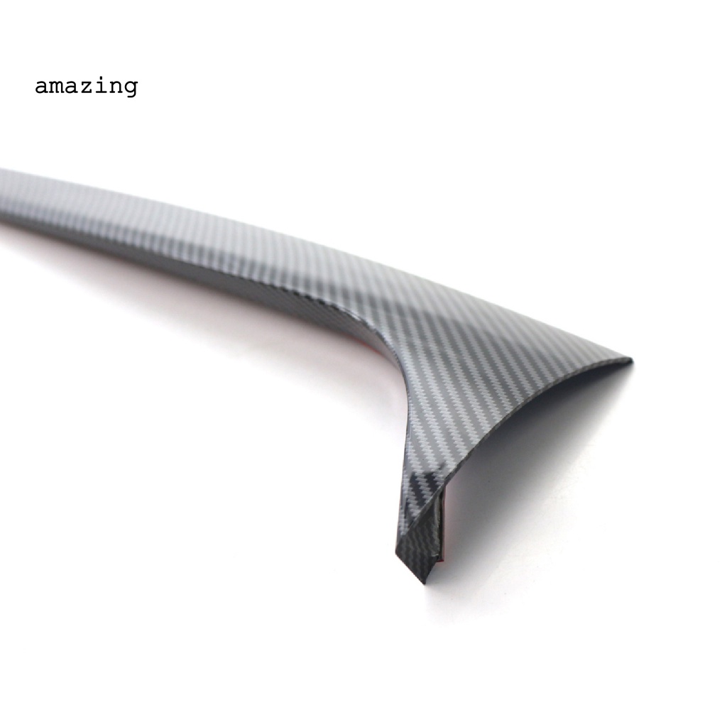 1 Cặp Vỏ Bọc Viền Cửa Sổ Xe Hơi Bằng ABS Họa Tiết Sợi Carbon Dễ Lắp Đặt Cho Audi A4 B8 Allroad Avant 2009-2016