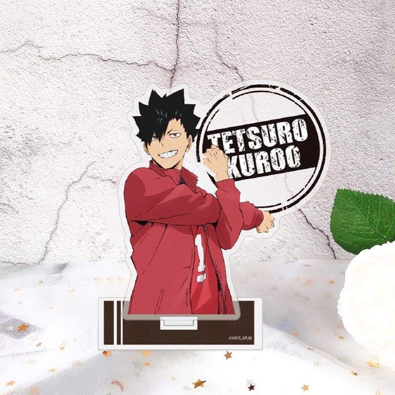 Bài Hát Anime Haikyuu!! Giá Đỡ Mô Hình Nhân Vật Bằng Acrylic Trang Trí Bàn Làm Việc