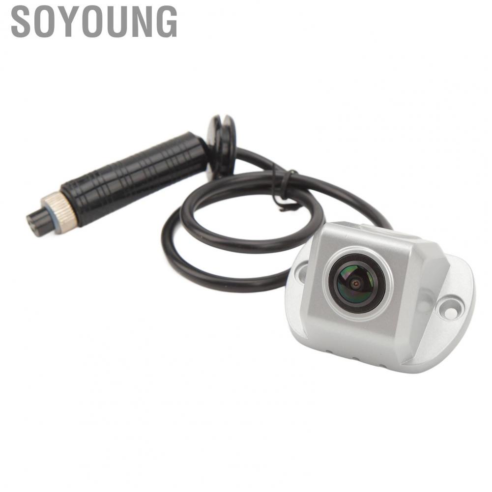 Soyoung Blindspot Camera  4 PIN Aviation Head 150° Viewing Angle Side View IP68 Waterproof Mini 12V for Bus RV