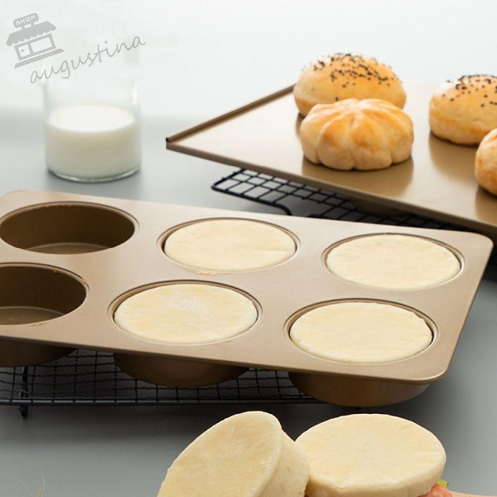 Khuôn Làm Bánh Hamburger Bằng Thép Carbon Chống Dính Tiện Dụng