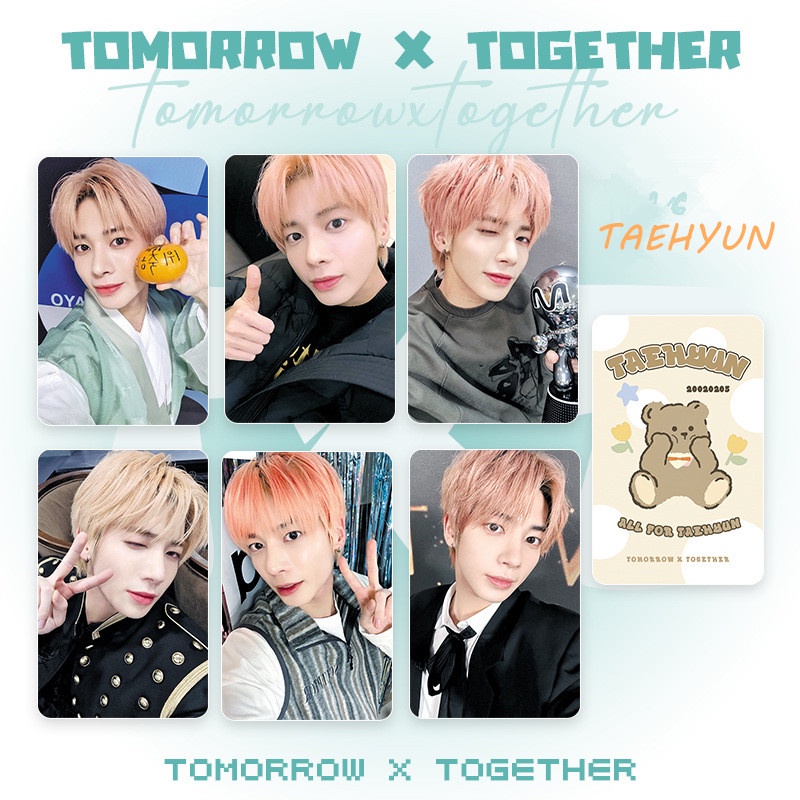 Set 6 Tấm Ảnh Lomo Card Nhóm Nhạc Kpop TOMORROW X TOGETHER