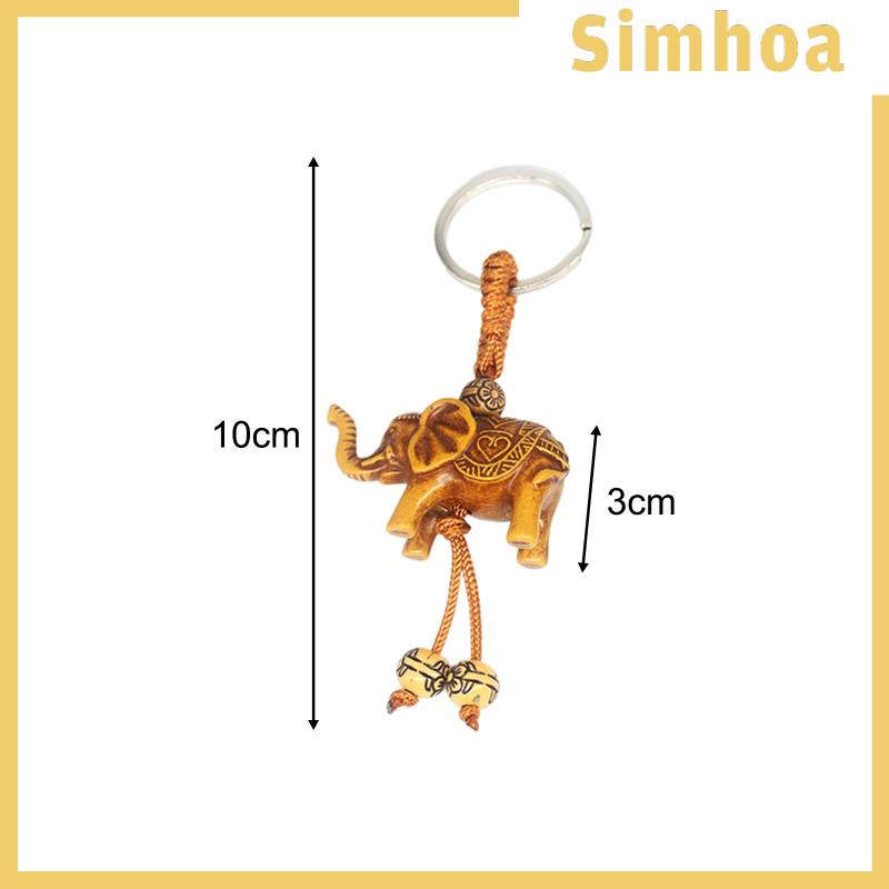 Set 3 Móc Khóa Hình Chú Voi Handmade Xinh Xắn