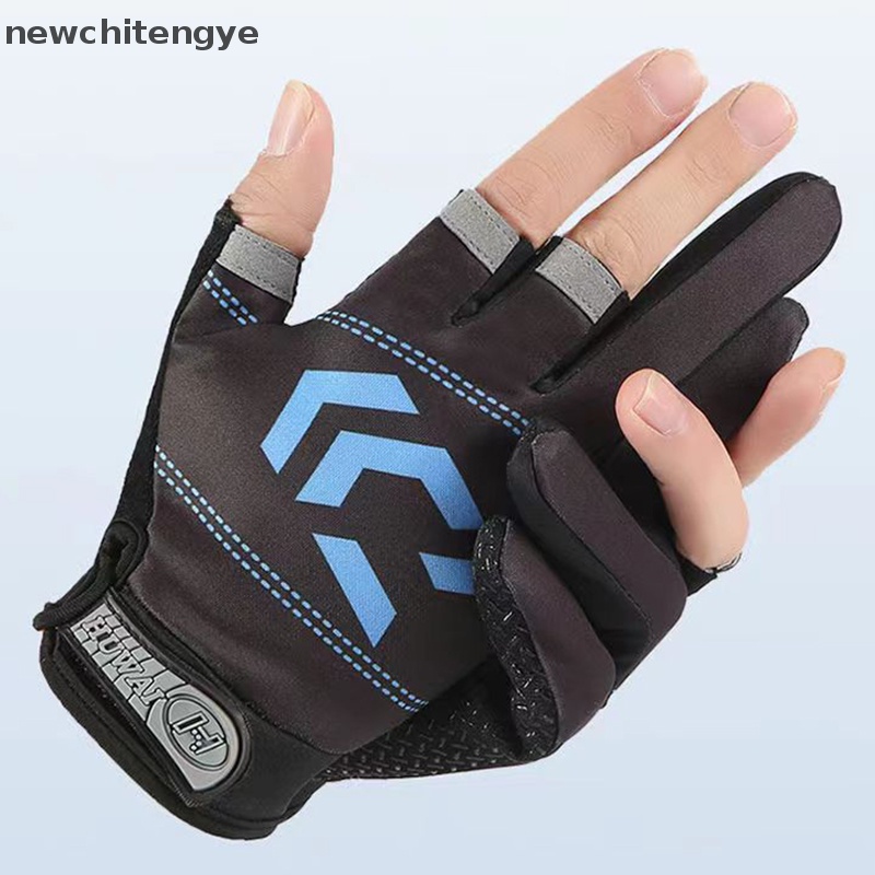 Găng Tay Hở Ngón Chống Trượt Thoáng Khí Cho Nam