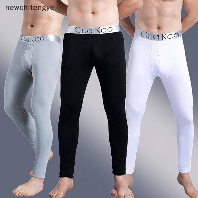 Ncy Quần Legging Dài Ôm Dáng Co Giãn Mềm Mại Thoải Mái Thân Thiện Với Da Mùa Đông Cho Nam YE