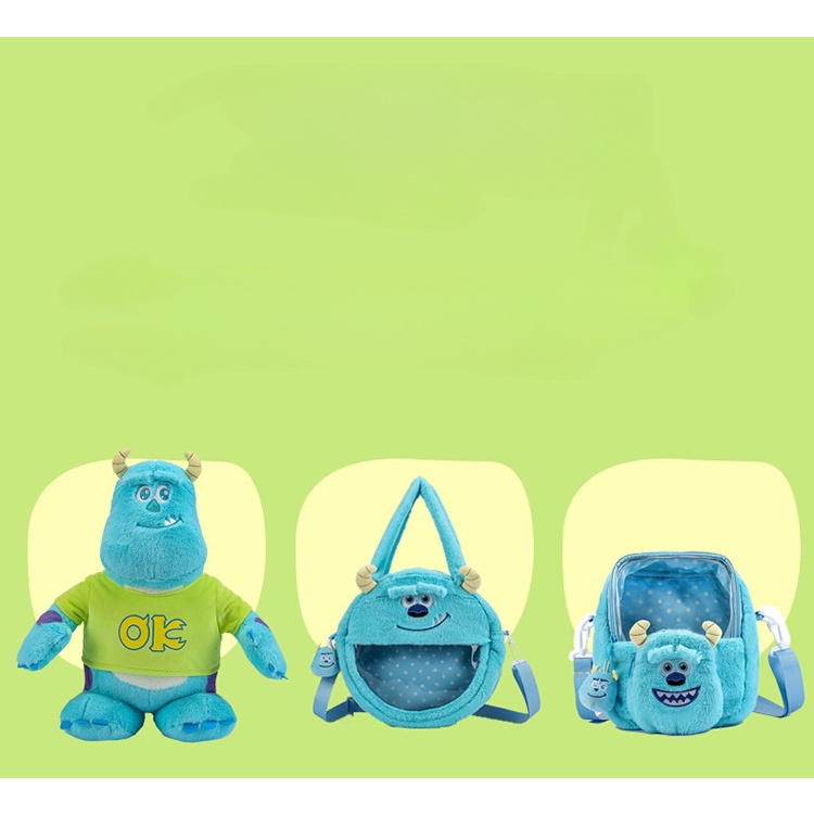 Ba Lô Túi Xách Hình Búp Bê Sullivan Nhồi Bông Đáng Yêu