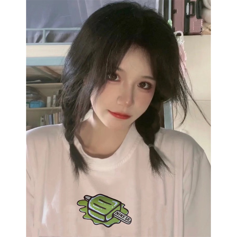 Áo Thun Cotton Nguyên Chất Tay Ngắn In Hình Cây Kem N88 Thời Trang Mới Nhất Phong Cách Unisex Frhdsgwegwe