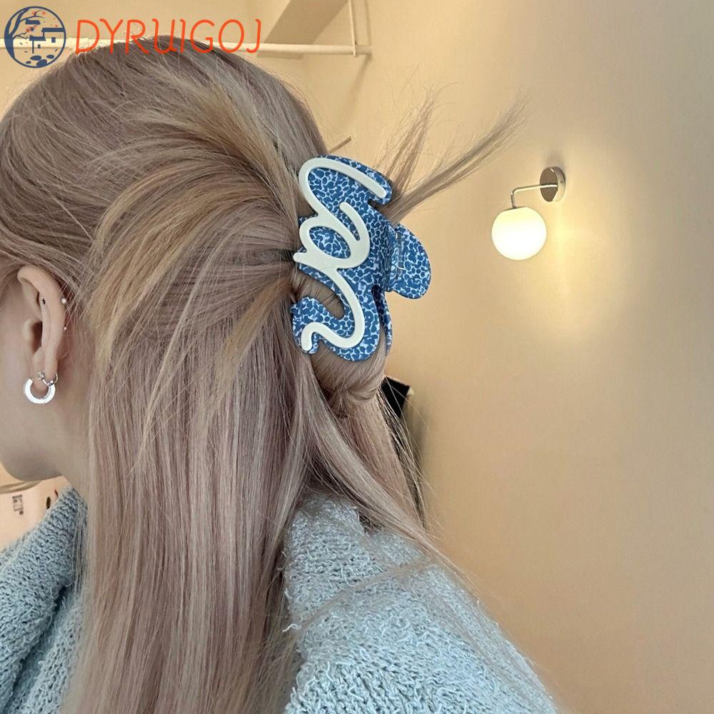 Kẹp Tóc Hình Đám Mây / Trái Tim Khoét Rỗng Phong Cách Vintage Hàn Quốc Cho Nữ