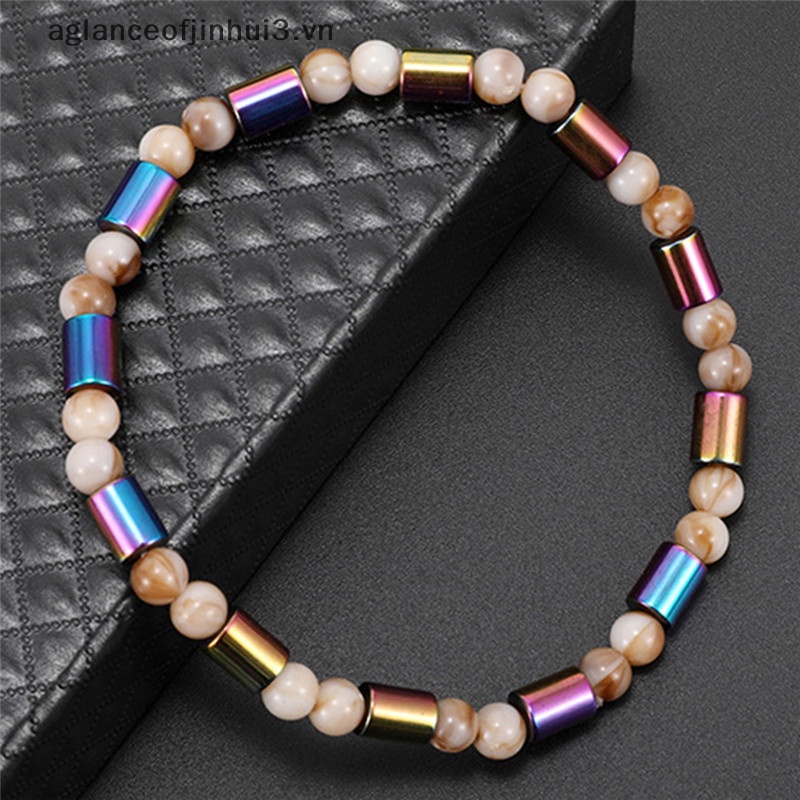 ~ Afhvn ~ Vòng Đeo Chân Giảm Cân Bằng Đá Hematite Liệu Pháp Giảm Cân An Toàn Cho Phụ Nữ.