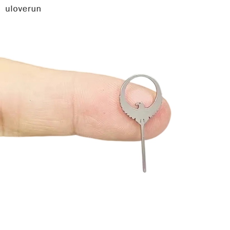 Uloverun 1 Bộ Dụng Cụ Hỗ Trợ Đọc Thẻ Sim Bằng Thép Không Gỉ Thông Dụng Cho Tất Cả Các Thương Hiệu Điện Thoại Apple Android