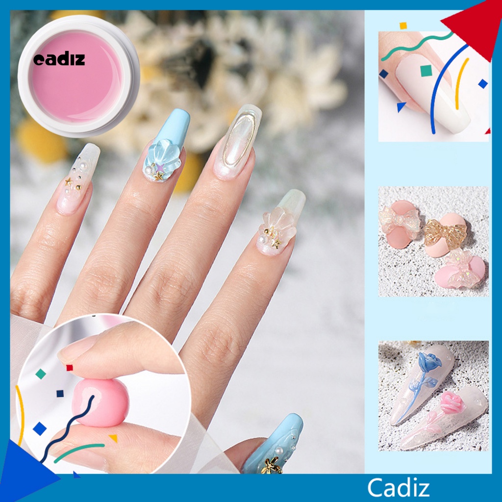 Gel Dán Nối Dài Móng Tay UV An Toàn Cho Salon DIY