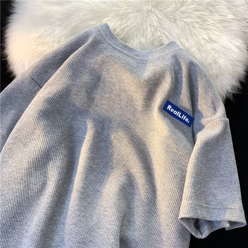 Áo Thun Cotton Ngắn Tay Dáng Rộng Thời Trang Mùa Hè Cá Tính