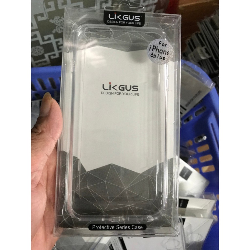 Ốp lưng Likgus chống sốc chống ố vàng cho iphone 6/6 plus/iphone 7/iphone 8/iphone 7 plus/iphone 8 p