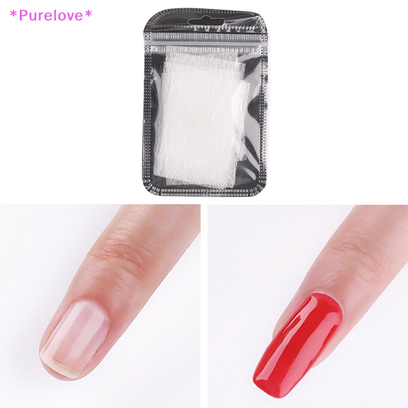 Set 10 / 20 Sợi Thủy Tinh Lụa Không Dệt Chuyên Dụng Nối Dài Móng Tay Mới