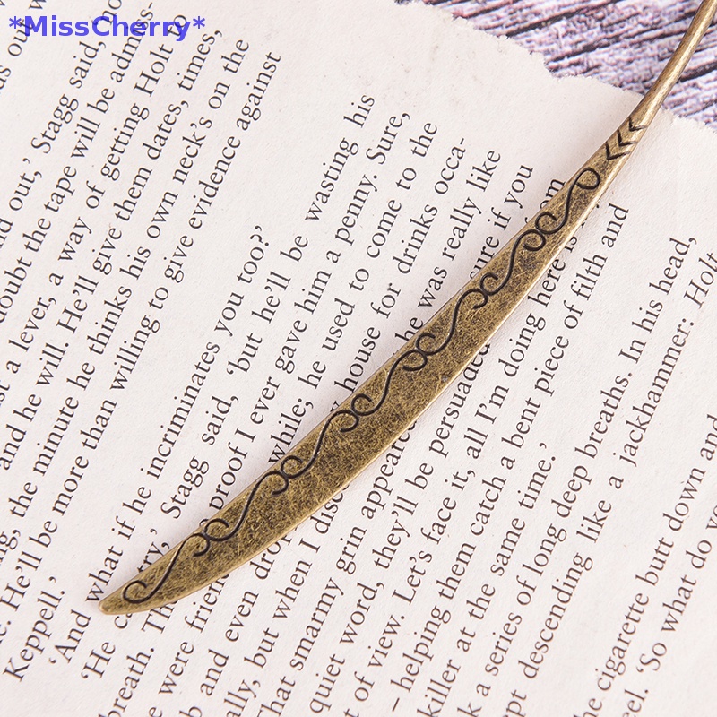 Thẻ Đánh Dấu Sách Bằng Hợp Kim Đồng Phong Cách vintage Mới