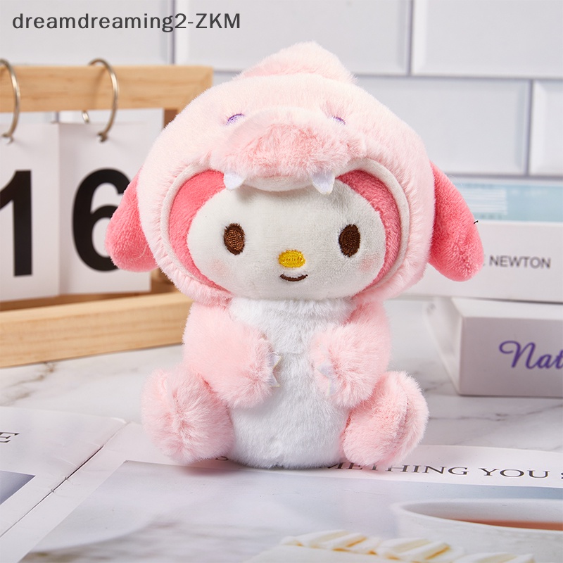 [Dreaming] Móc Chìa Khóa Dạng Thú Nhồi Bông Ngắn Hình Chú Chó Melody Kuromi Purin Dễ Thương Trang Trí Túi Xách [zkm]