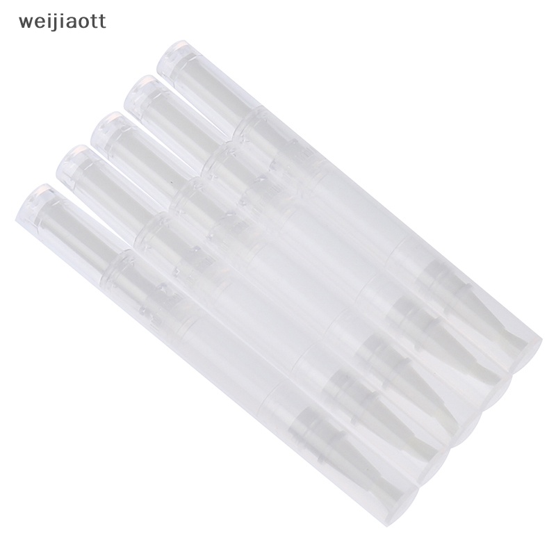 Set 5 Lọ Rỗng Đựng Dung Dịch Dưỡng Móng 3ML Kèm Cọ Tiện Dụng