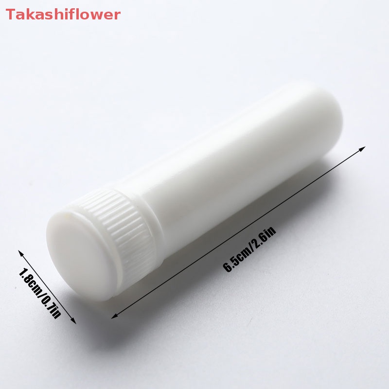 Set 10 Ống Thở Mũi Rỗng Màu Trắng