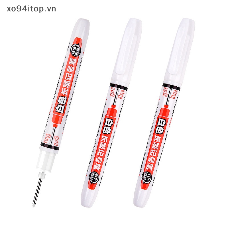 Bút Lông Đánh Dấu Lỗ Dài 20MM Màu Trắng Đa Năng Trang Trí Nhà Tắm
