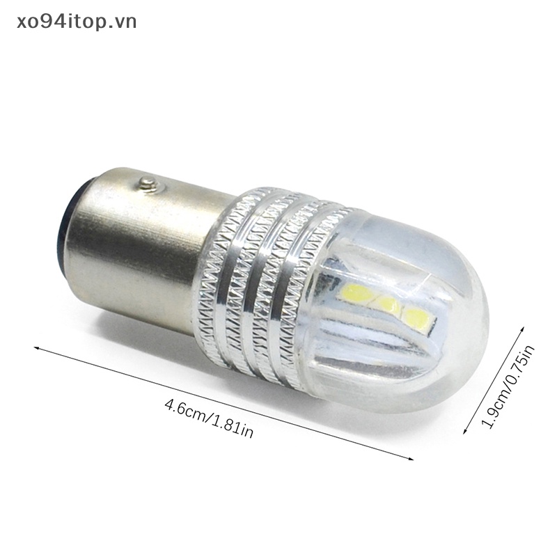 1 Đèn LED Xi Nhan 1156 1157 BAY15D 6SMD Cho Xe Hơi