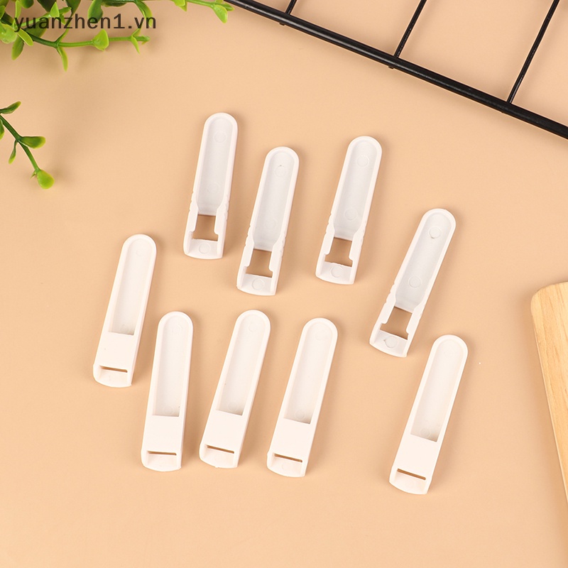 Set 10 Vỏ Bọc Đầu Lông Mi Giả Bằng ABS Chống Rơi