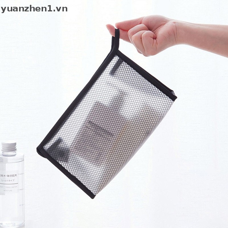 1 Túi Lưới Đựng Đồ Trang Điểm Tiện Lợi Khi Đi Du Lịch