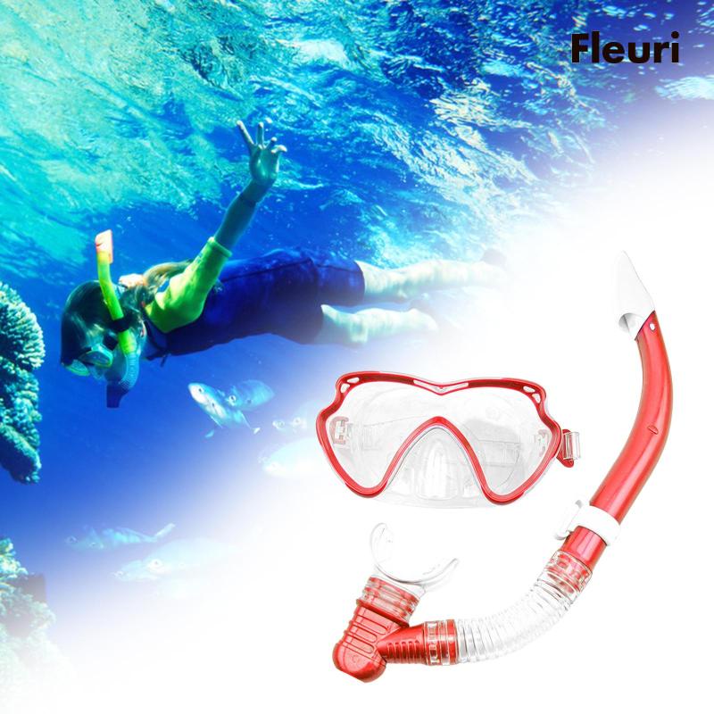 Bộ Ống Thở Dễ Thở Chuyên Dụng Cho Môn Thể Thao Dưới Nước