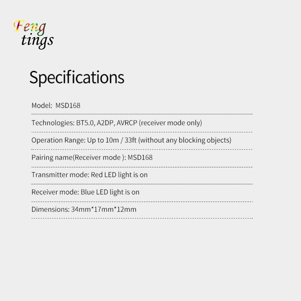 Thiết Bị Truyền Nhận Tín Hiệu Âm Thanh Bluetooth 5.0 2 Trong 1 Chuyên Dụng