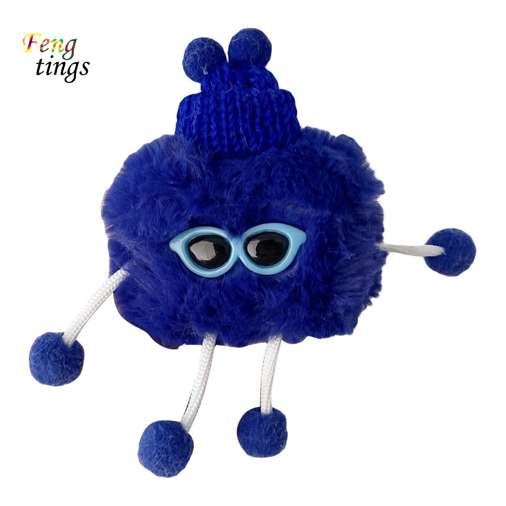 Vỏ Bảo Vệ Hộp Sạc Tai Nghe Bluetooth AirPods 1 / 2 / Pro Hình Quái Vật Hoạt Hình Bằng Lông Chống Rơi / Trầy Xước