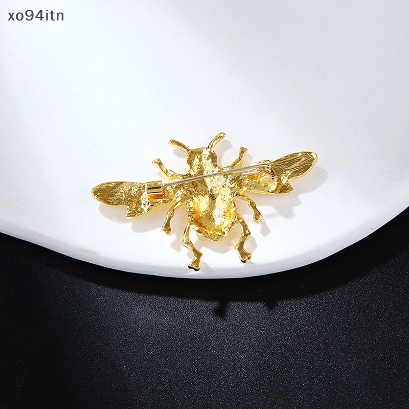 Ghim Cài Áo Hình Con Ong Bằng Hợp Kim Phong Cách Retro