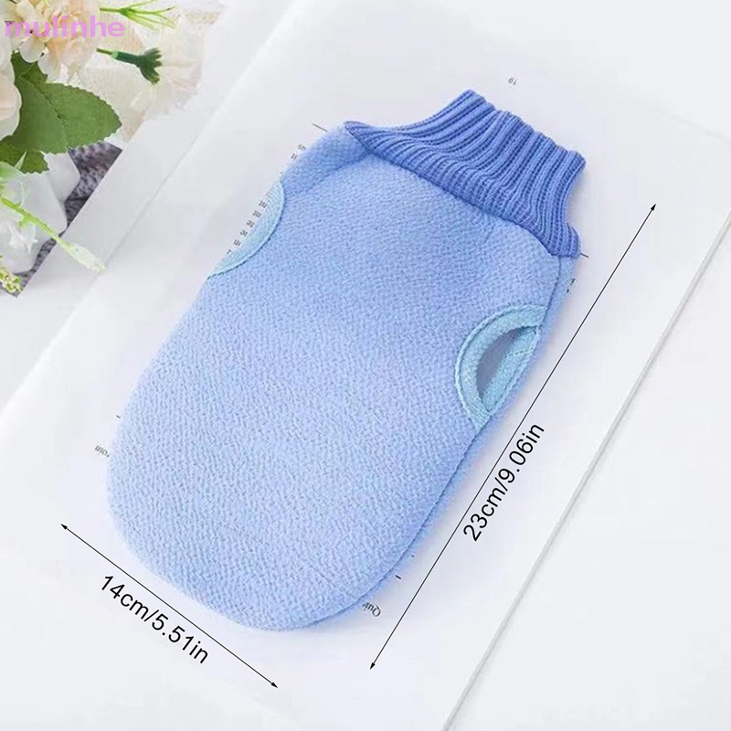 Găng Tay Tắm Hai Mặt Tẩy Tế Bào Chết mulinhe