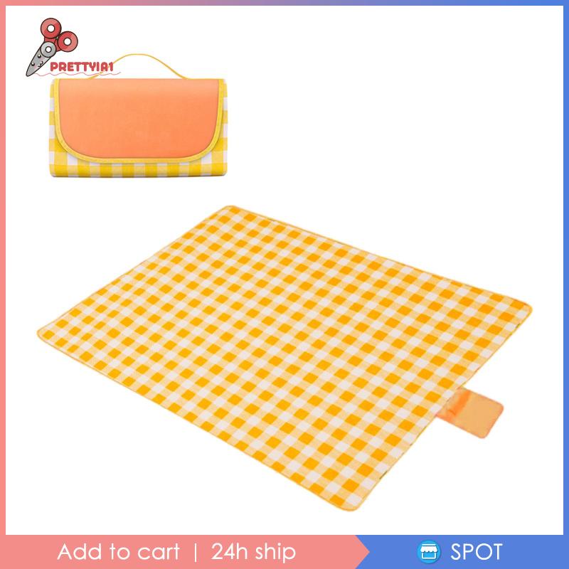 [Prettyia1] Chăn Dã Ngoại Ngoại Ngoại Cỡ Gấp Được