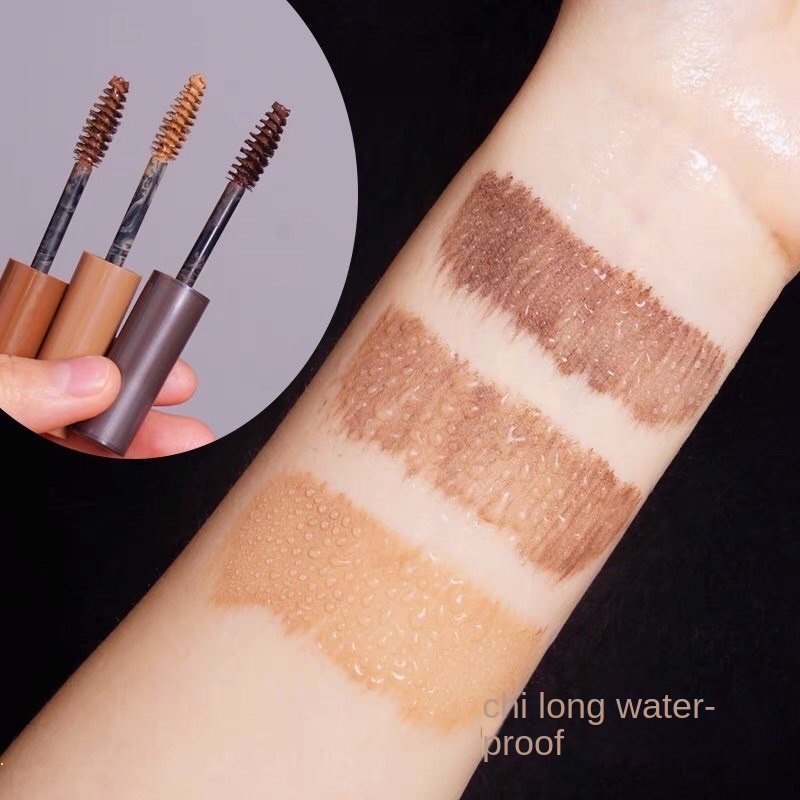 Mascara 3D Novo Chống Thấm Nước Không Phai Màu Nâu Đậm Tự Nhiên